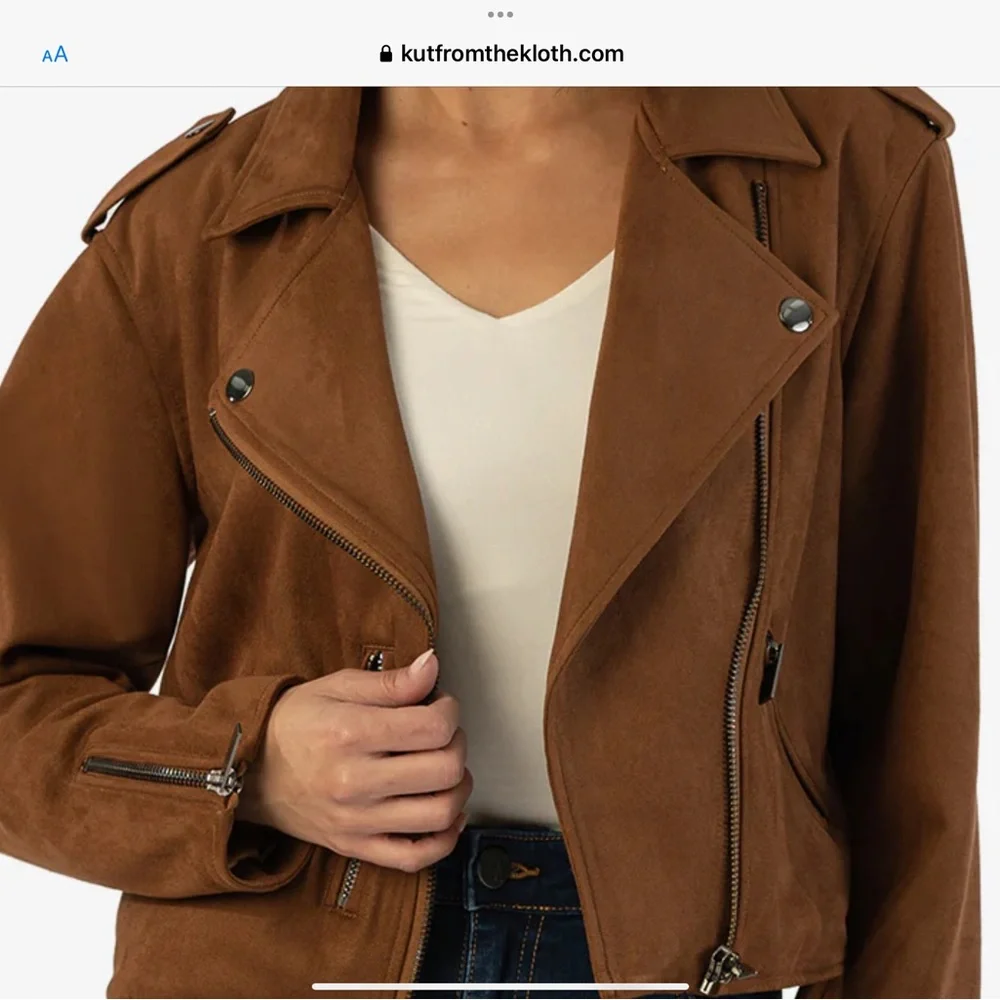 Kut From The Kloth Jackie Moto Jacket. NWT - Picture 2 of 5